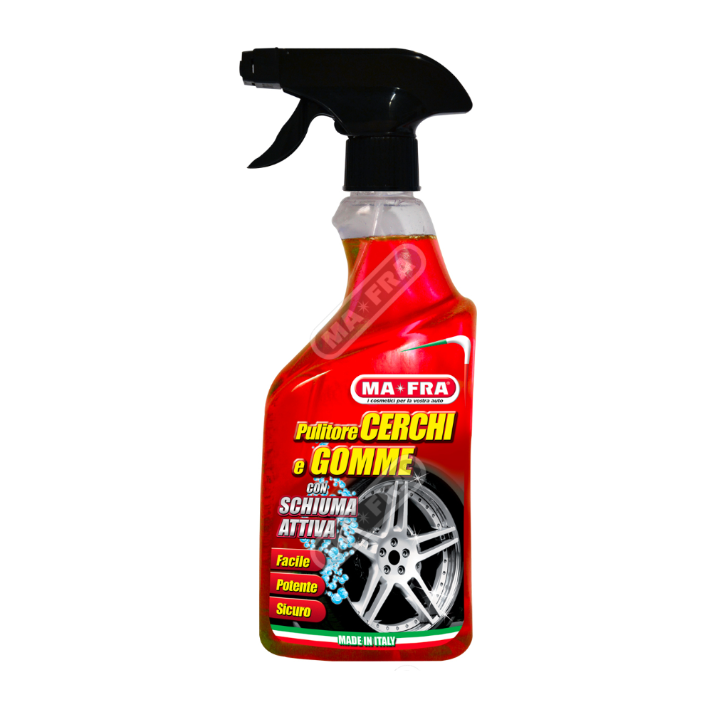 PULITORE CERCHI E GOMME SCHIUMA ATTIVA 500ml MAFRA